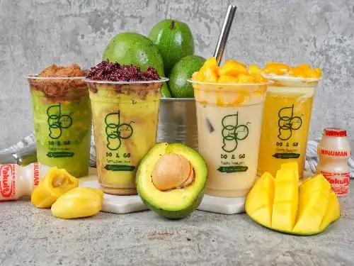 Juice DO & GO avocaDO manGO (Jus Alpukat dan Jus Mangga), Slipi