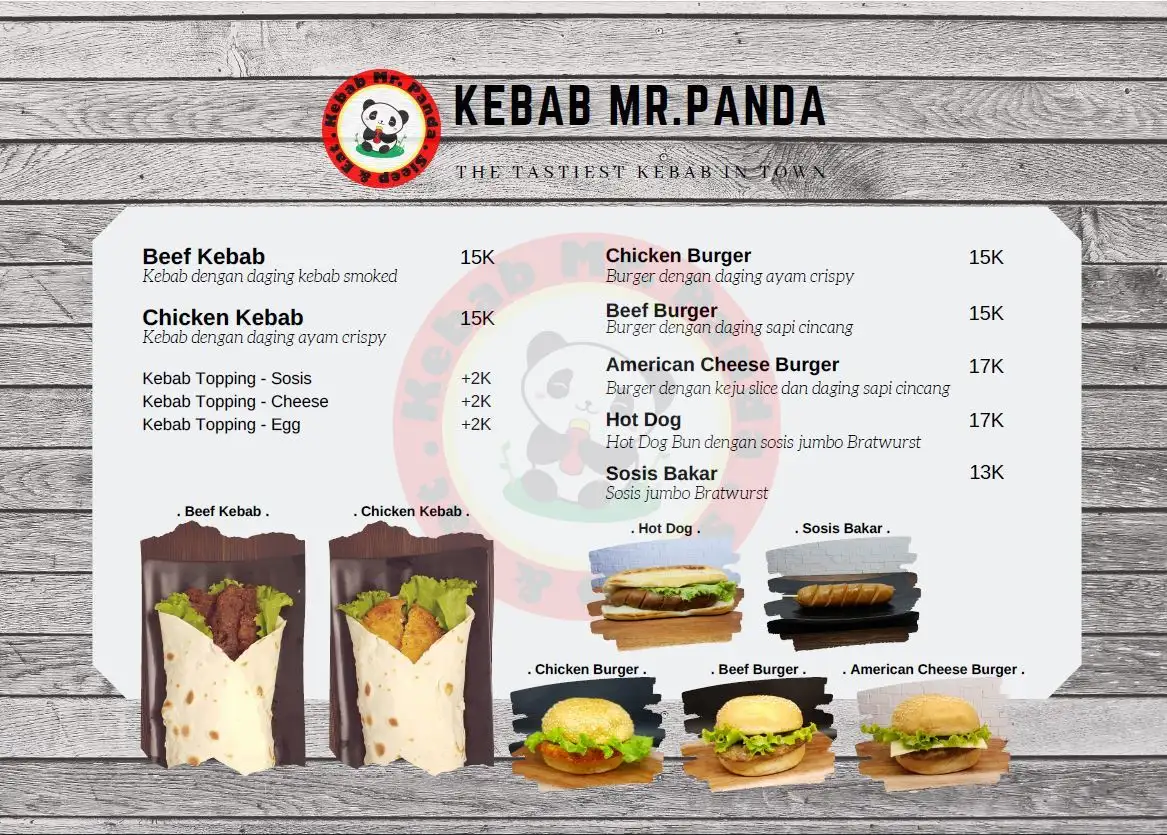 Kebab Mr. Panda