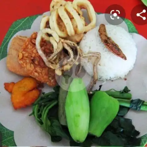 Gambar Makanan Lalapan/Nasi Tempong Monic, Sentanu 18