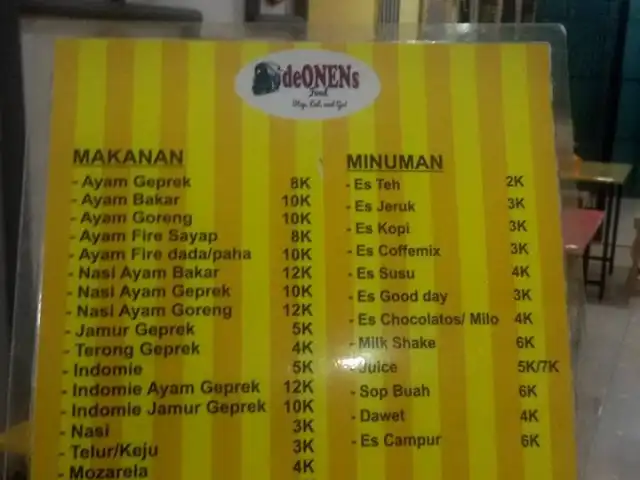 Gambar Makanan deONENs Food 1