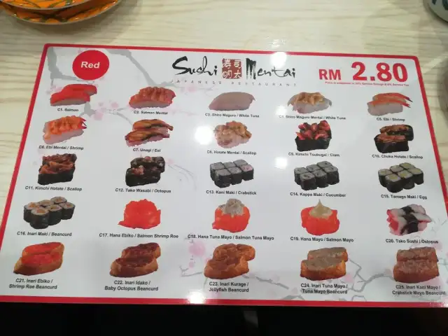 Sushi Mentai Kulai Food Photo 1