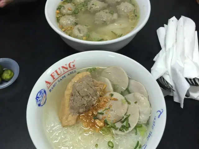 Gambar Makanan A Fung Baso Sapi Asli 16