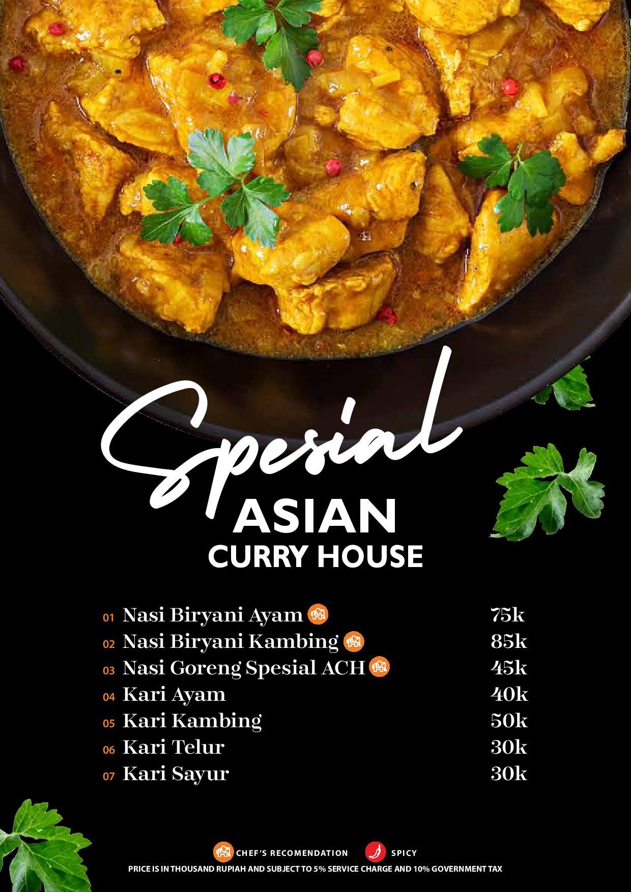 ACH Asian Curry House terdekat Restoran dan Tempat Makan India terdekat di Jakarta