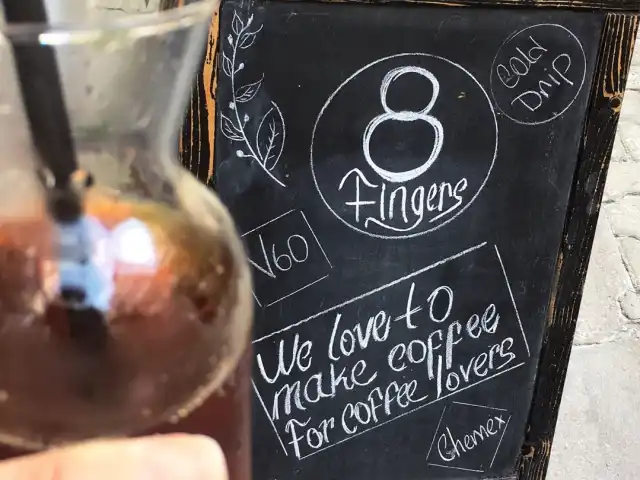 8 Fingers Coffee & Street Food Bar'nin yemek ve ambiyans fotoğrafları 4