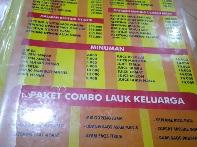 Gambar Makanan Rumah Makan 99 & Seafood 1