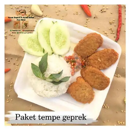 Gambar Makanan Pak Ndut Ayam Geprek, Kedamaian 6