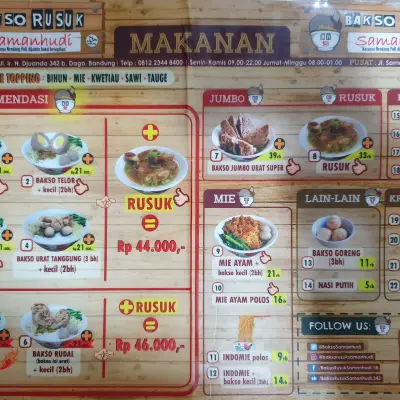 Bakso Rusuk Samanhudi