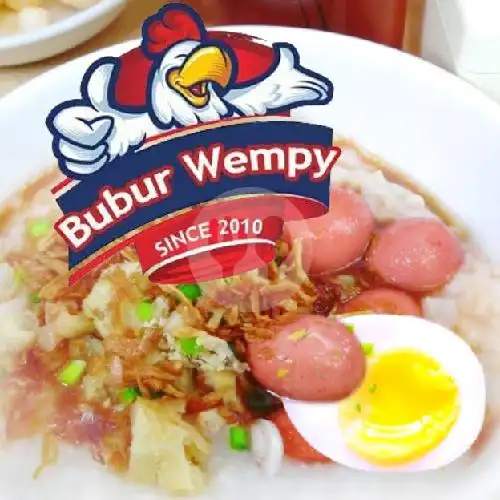Gambar Makanan Bubur Ayam Wempy, Kawasan Kuliner BSM 3