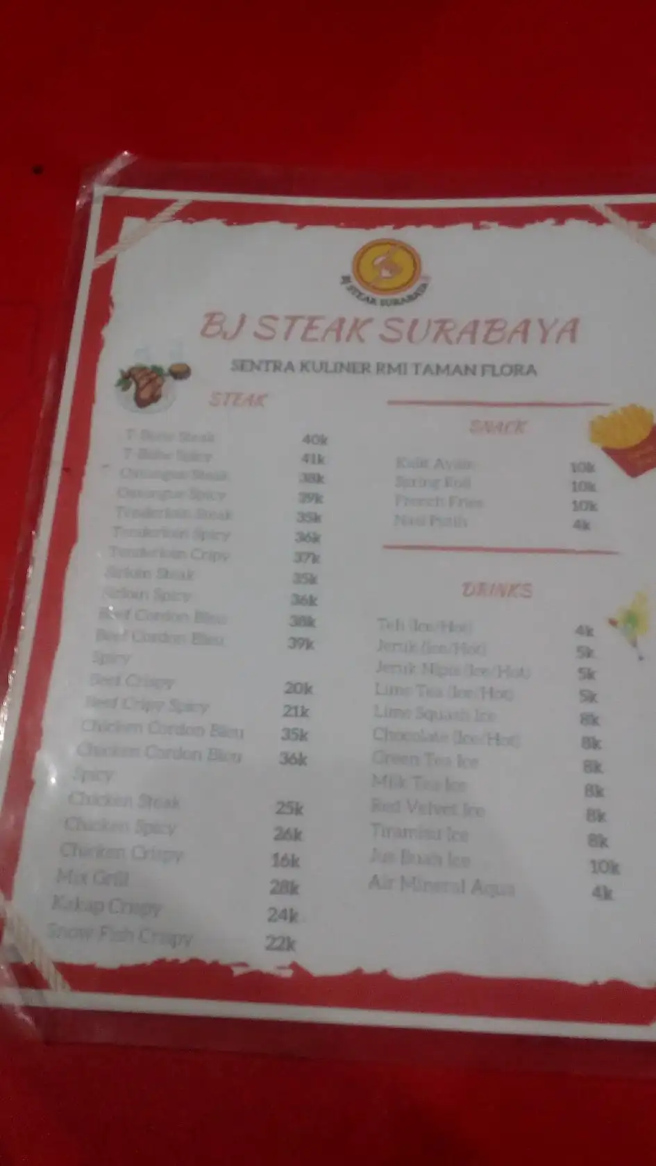 BJ STEAK SURABAYA