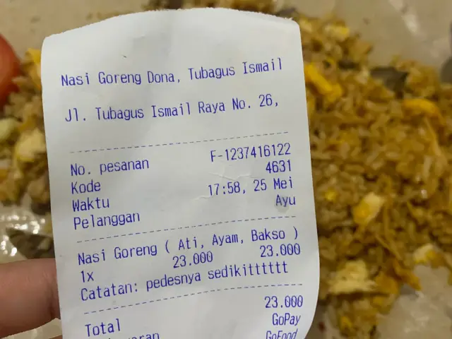 Gambar Makanan Nasi Goreng Dona 2