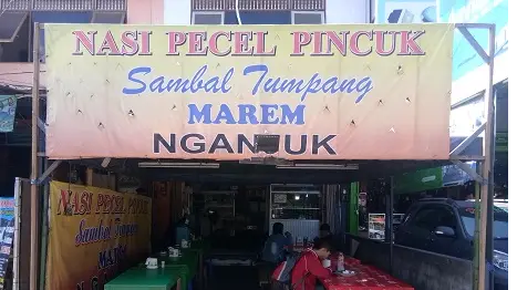 Nasi Pecel Pincuk Sambal Tumpang Marem Nganjuk, Teuku Umar