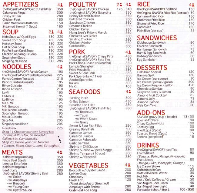 The Original Savory near me in Baclaran Discover Chinese Food food