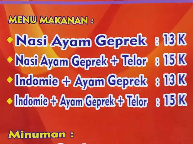 Gambar Makanan Ayam Geprek Ndut'te 1