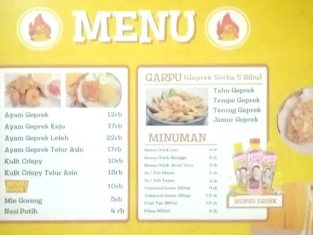 Gambar Makanan Geprek Bensu 9