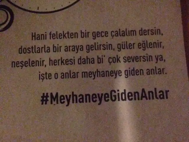 at geç Meyhanesi'nin yemek ve ambiyans fotoğrafları 6