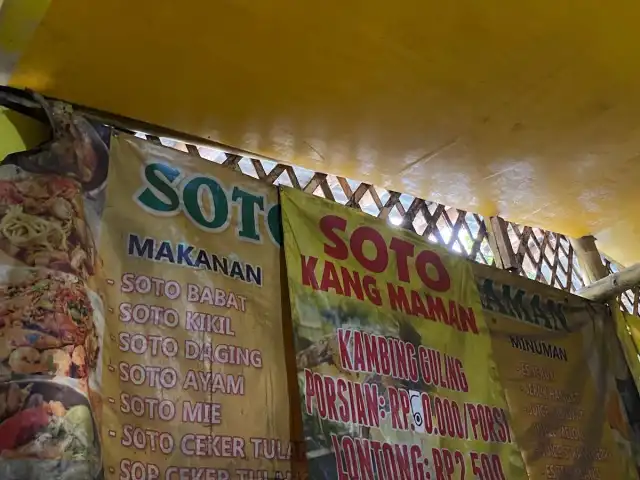 Gambar Makanan Soto dan Sop Kepala kambing Kang maman 3