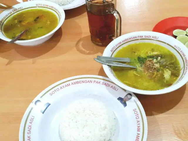 Gambar Makanan Soto Ayam Ambengan Pak Sadi (ASLI) 15