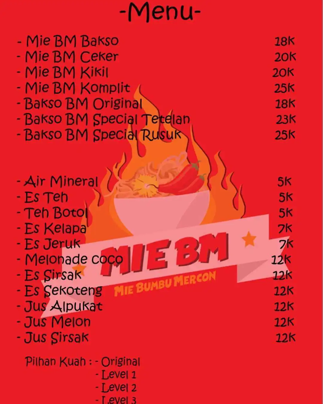 Mie BM Bogor