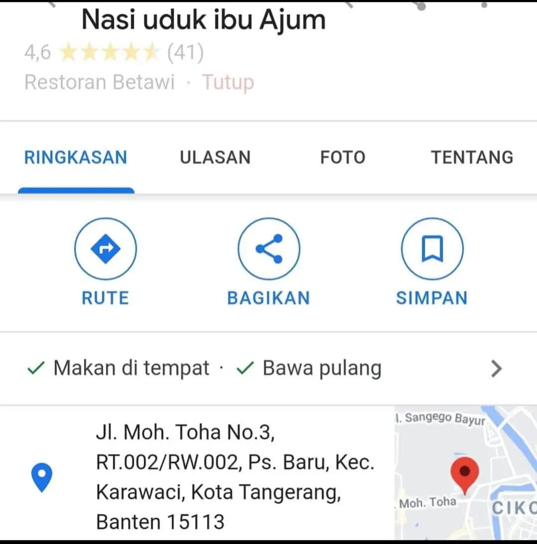 Sop & Sate Kambing Ibu Ajum