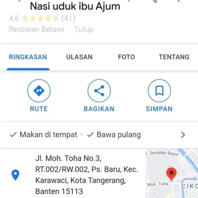 Sop & Sate Kambing Ibu Ajum