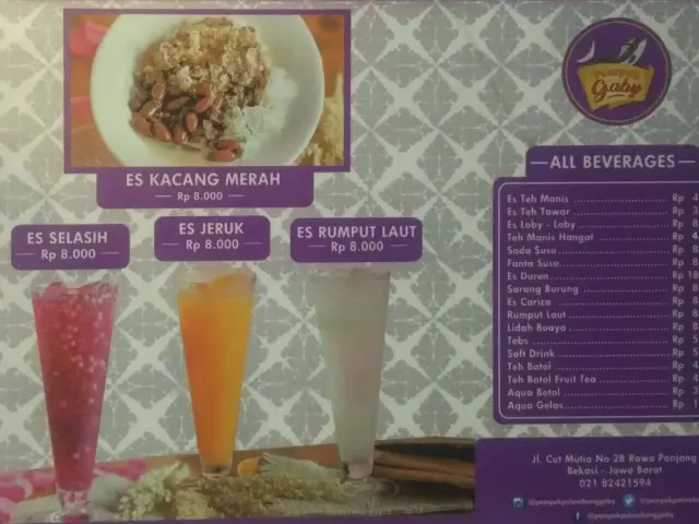 Gambar Makanan Pempek Palembang Gaby 7