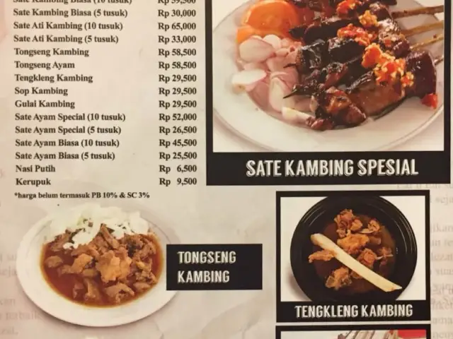 Gambar Makanan Sate Kambing H. Giyo 2