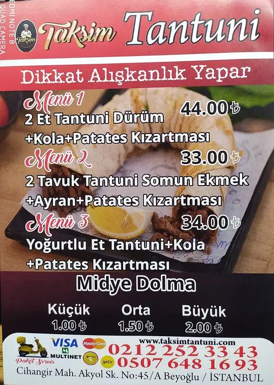Taksim Tantuni'nin yemek ve ambiyans fotoğrafları 2