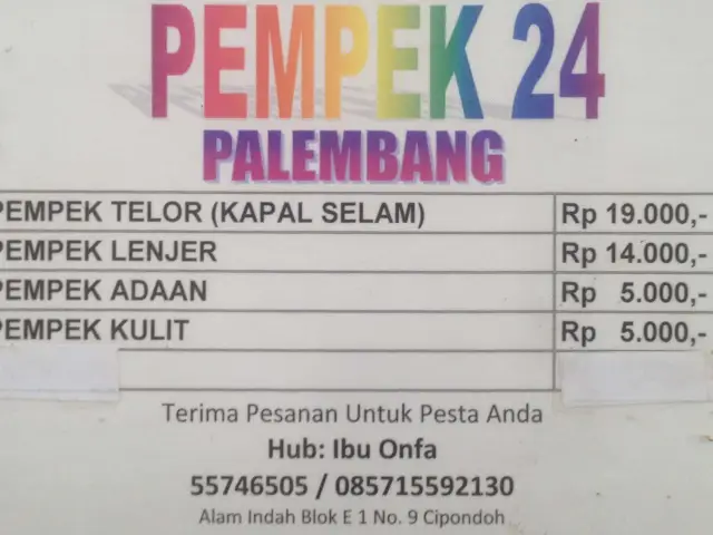 Pempek 24 Palembang