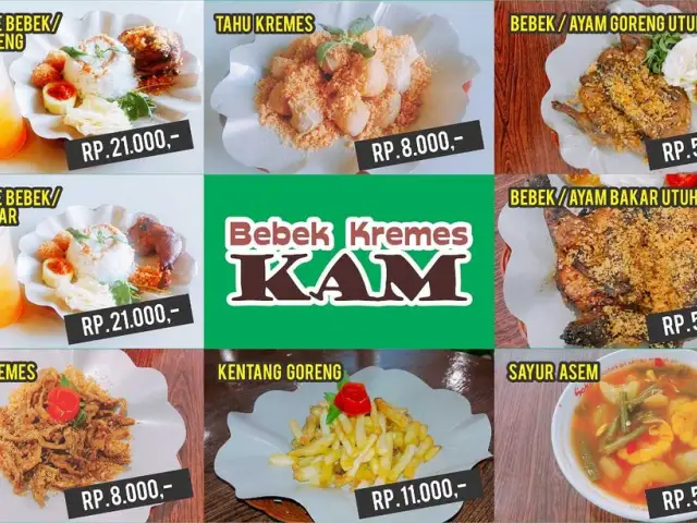 Gambar Makanan Bebek Kremes KAM 8