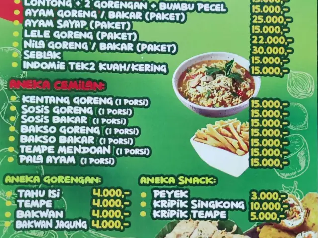 Gambar Makanan Nasi Pecel Bu Nani 1