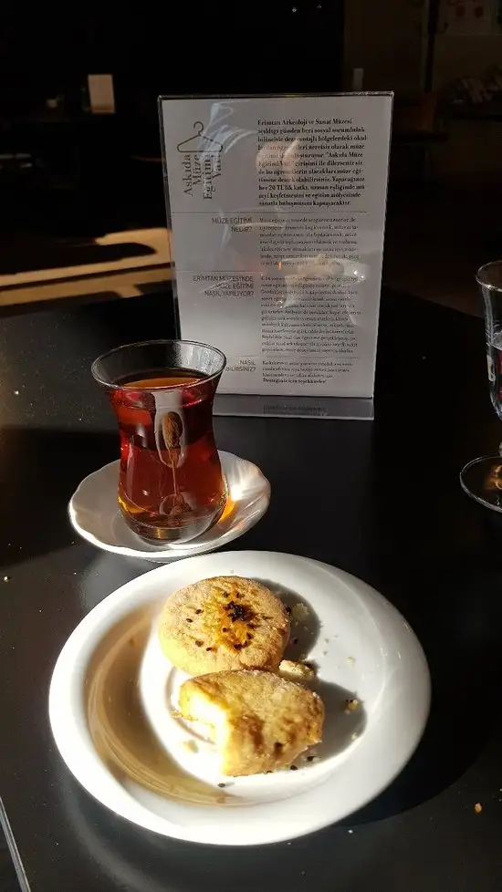 Erimtan Müze Cafe'nin yemek ve ambiyans fotoğrafları 18