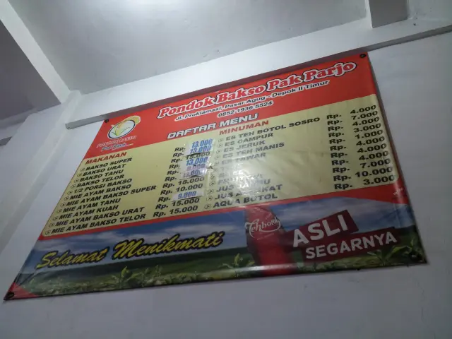 Gambar Makanan Pondok Bakso Pak Parjo 2