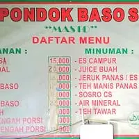 Gambar Makanan Pondok Baso Solo "Mas To" 1