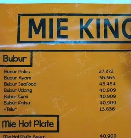 Gambar Makanan Mie King Kong 1