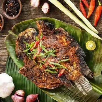 Gambar Makanan Kepiting Nampar Dan Ayam Bakar / Goreng, Jatipadang 5