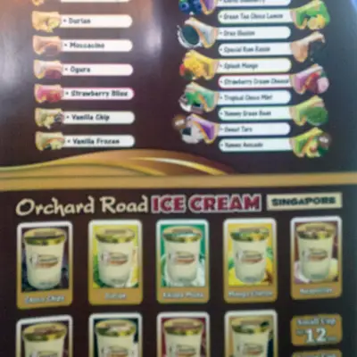 Orchard Road Ice Cream Singapore