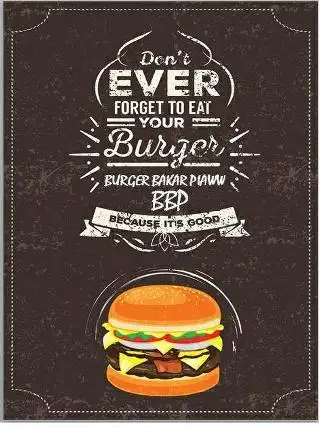Burger Bakar Piaw Food Photo 2