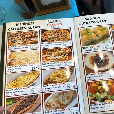 Medinem Restaurant & Cafe'nin yemek ve ambiyans fotoğrafları 7