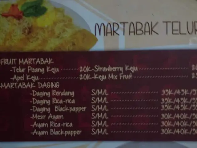 Gambar Makanan X Martabucks (ex. Martabak Kubang) 2