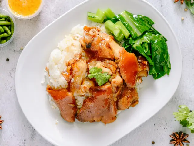 Lo Bak Rice/Pork Leg Rice-Everfull Kopitiam
