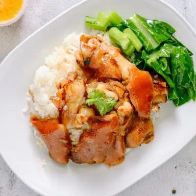 Lo Bak Rice/Pork Leg Rice-Everfull Kopitiam