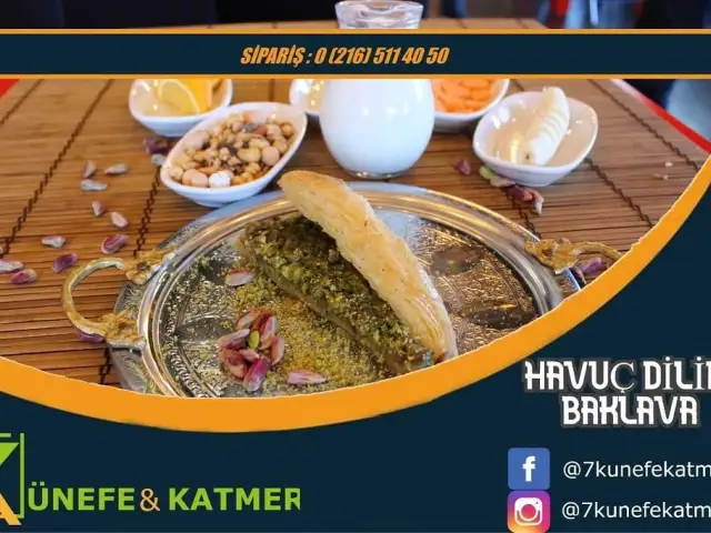 7 Künefe & Katmer'nin yemek ve ambiyans fotoğrafları 12