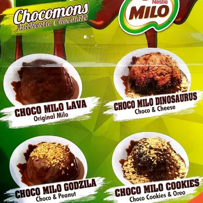 Ice Kepal Milo Chocomons