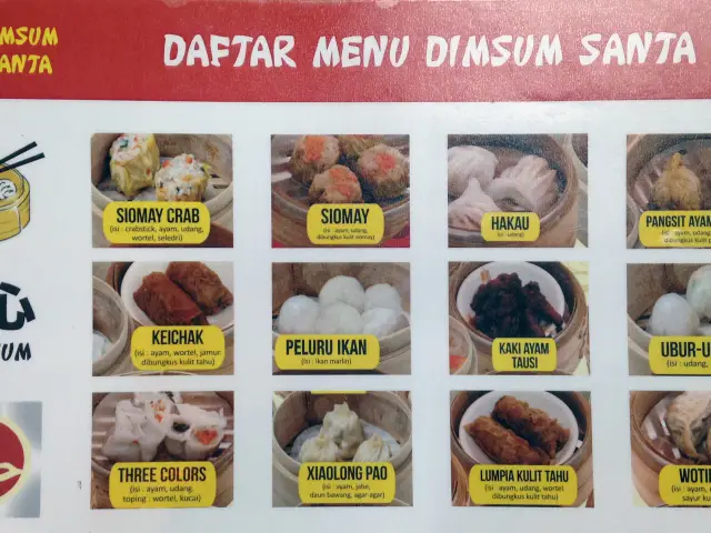 Gambar Makanan Dimsum Santa 2