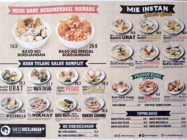 Gambar Makanan Bakso Boedjangan Cilandak 1