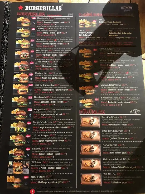 Burgerillas Burger&Steakhouse'nin yemek ve ambiyans fotoğrafları 59