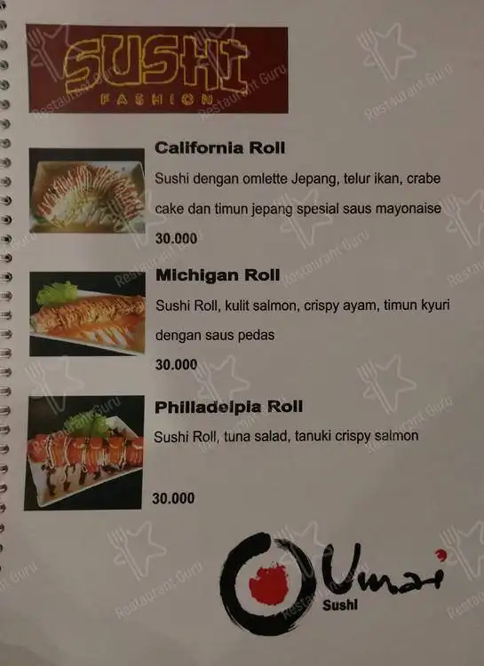 Gambar Makanan Umai Sushi 6