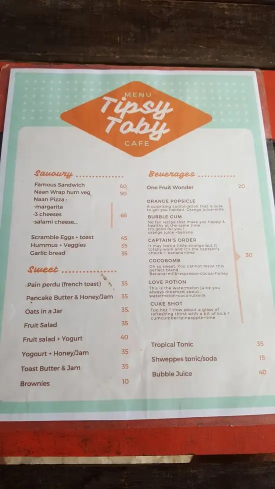 Gambar Makanan Tipsy Toby Cafe 6