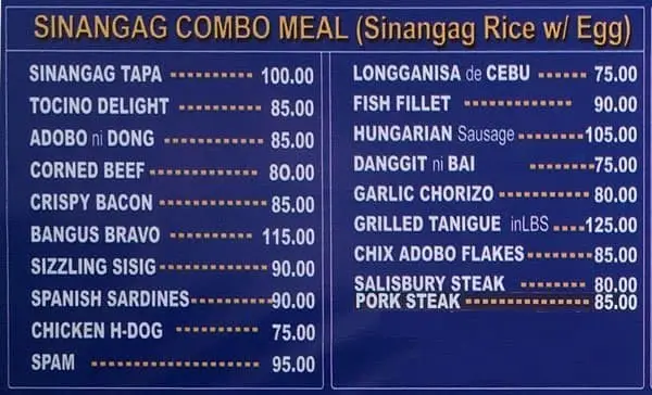 Sinangag Station Food Photo 2