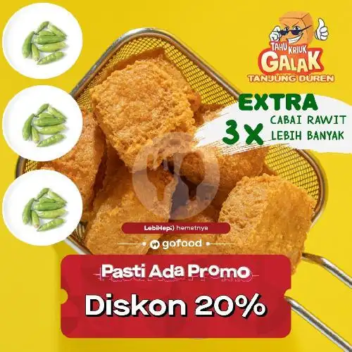 Gambar Makanan Tahu Kriuk Galak Tanjung Duren 4